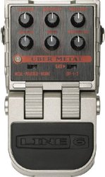  Продам моделирующую педаль дисторшн Line 6 Uber Metal для гитары